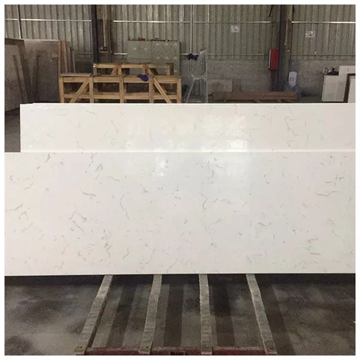 carrara quartz kitchen