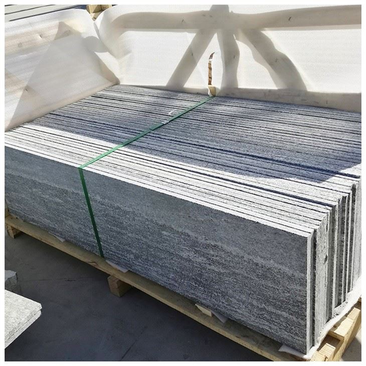 Flamed Nero Santiago Granite Tile