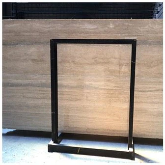 Leac Travertine Airgid