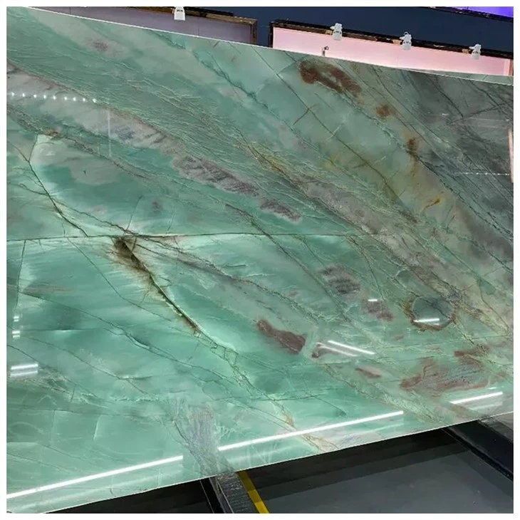 Quartzite Emerald Green Slabs
