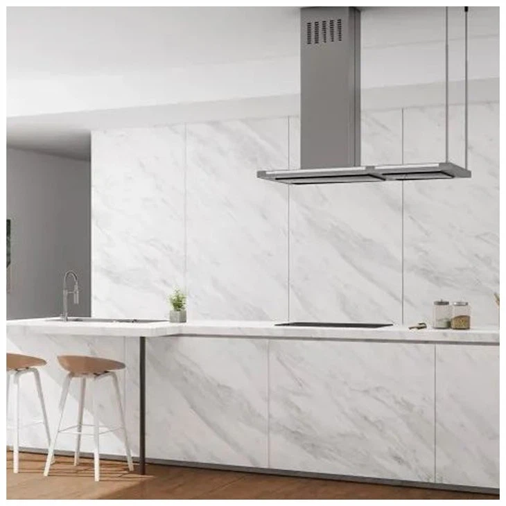 Volakas Marble Sintered Stone For Kitchen Countertops