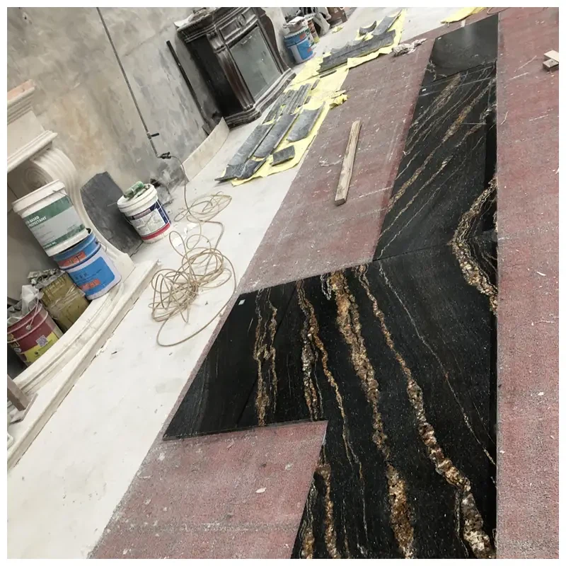 Magma Gold Granite Kitchen Countertops