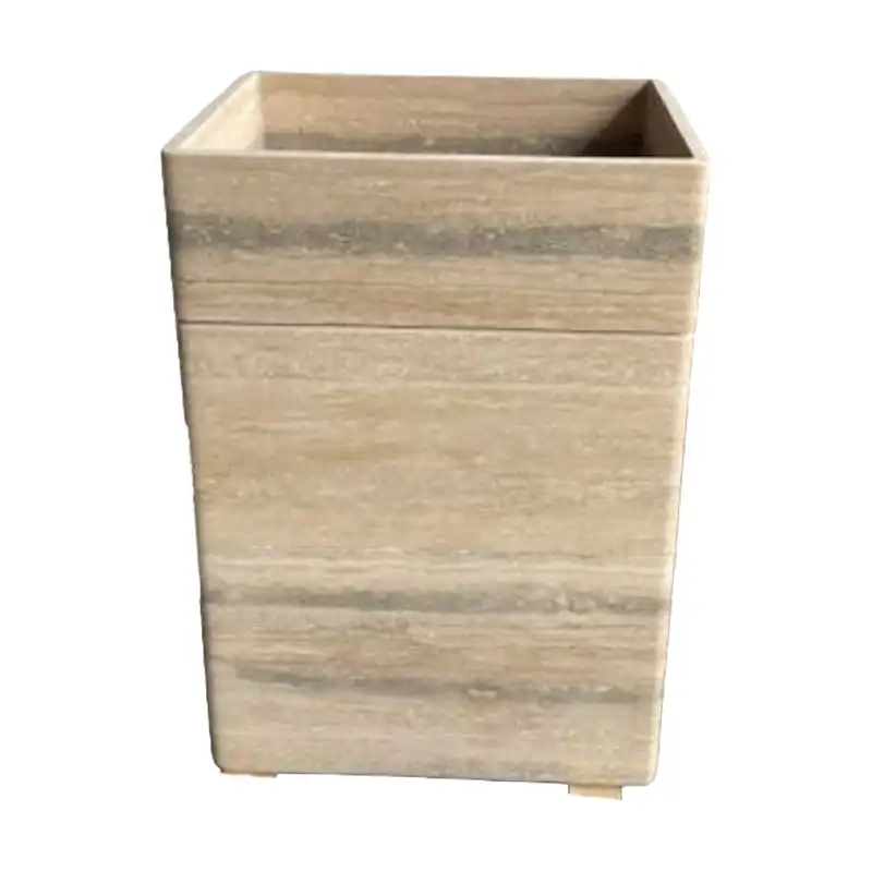 Imchuacha Vanity Travertine Airgid Rómhánach