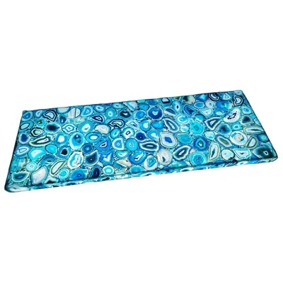 Countertops Cistine Agate Blue Backlit