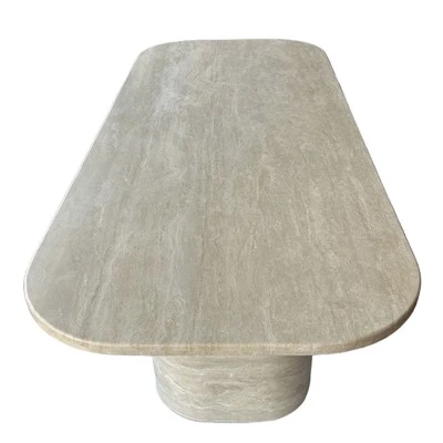 Táblaí itheacháin Beige Travertine