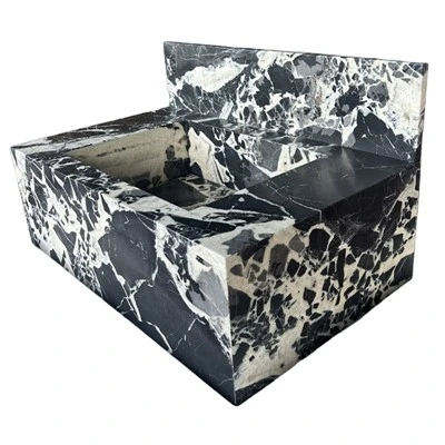 Doirtil Vanity Marmair Grand Antique Noir